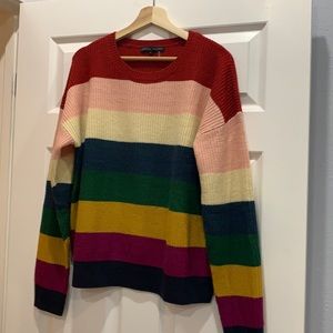 English Factory Multi Stripped Sweater